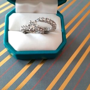 NEW Dual Rhinestone Rings